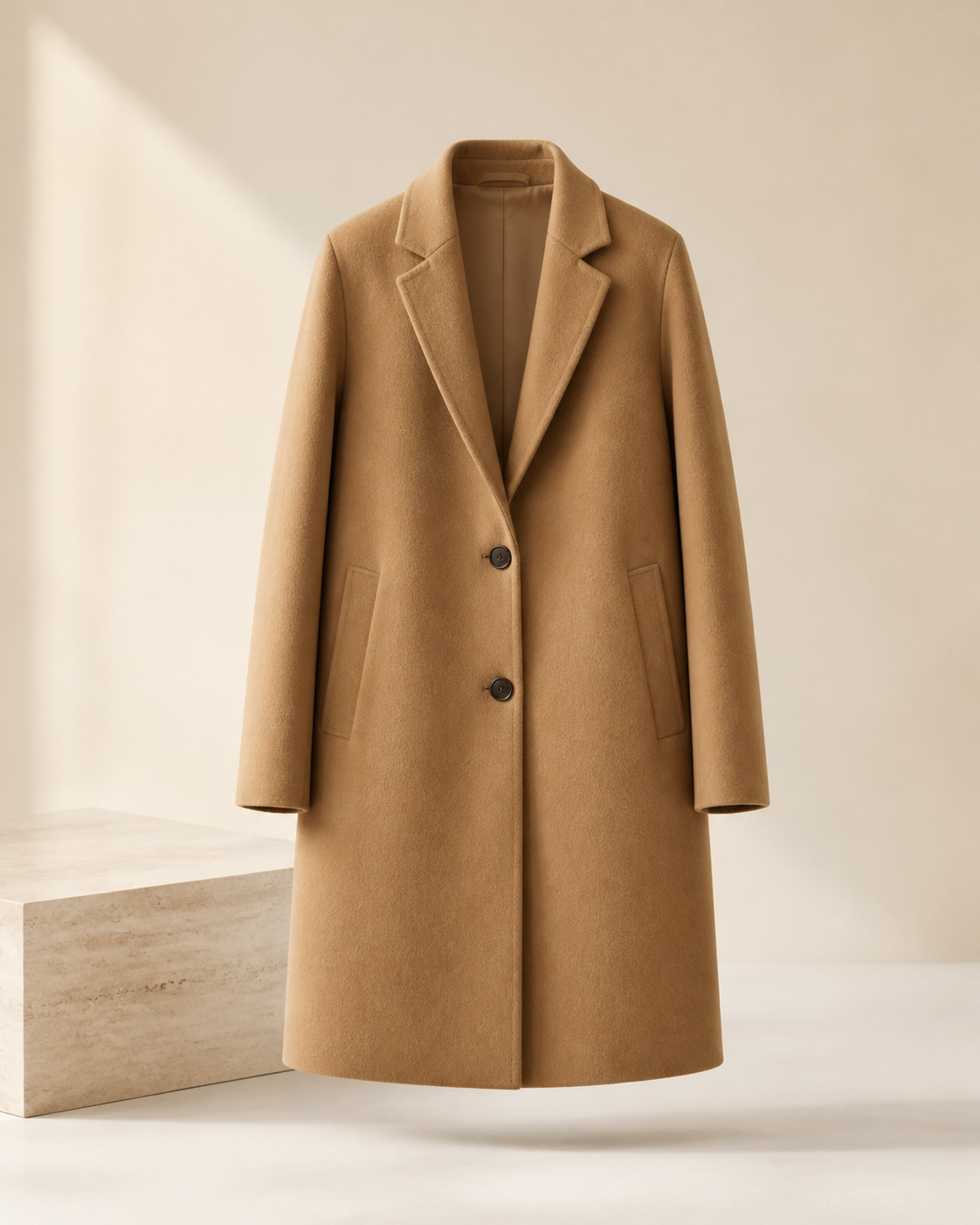 Minimal Wool Coat